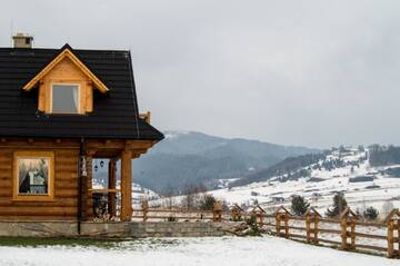 Фото номера Дом с 3 спальнями Дома для отпуска Domek pod Limbami г. Клюшковце 13